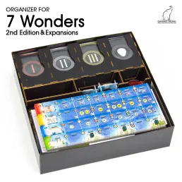 Wonderment Organizer 2nd Edition for 7 Wonders Second Edition Wonderment Organizer 2nd Edition for 7 Wonders Second Edition