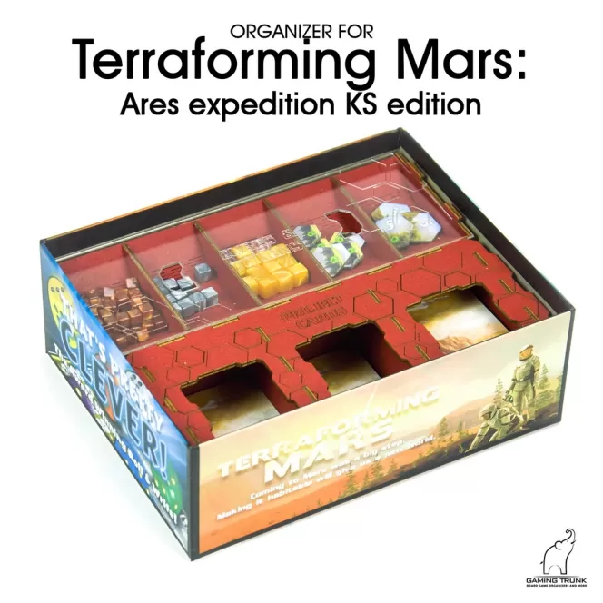 Ares Organizer for Terraforming Mars: Ares Expedition