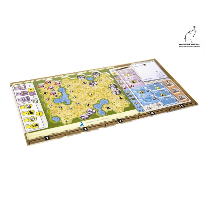 Acrylic overlays for the Ark Nova player mats Acrylic overlays for the Ark Nova player mats