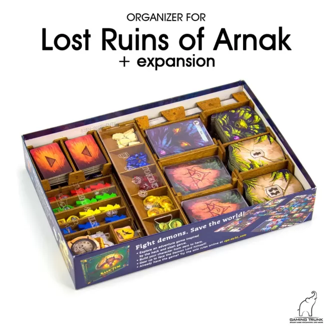 Arnak Organizer Revision 2 for Lost Ruins of Arnak