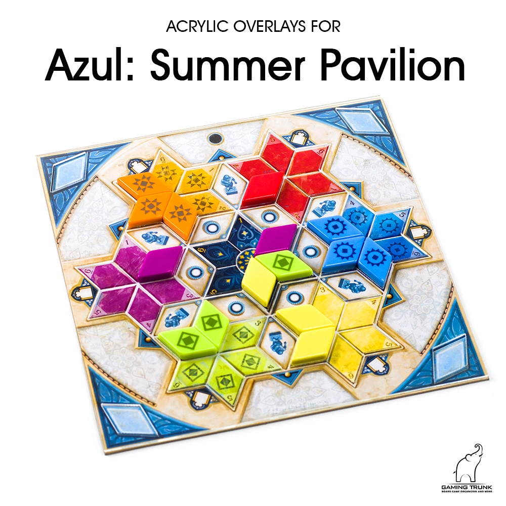 Acrylic overlays for Azul Summer Pavilion