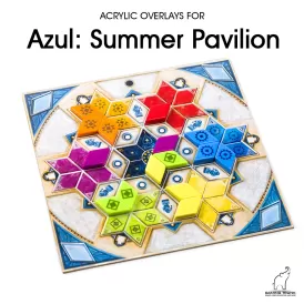 Acrylic overlays for Azul Summer Pavilion Acrylic overlays for Azul Summer Pavilion