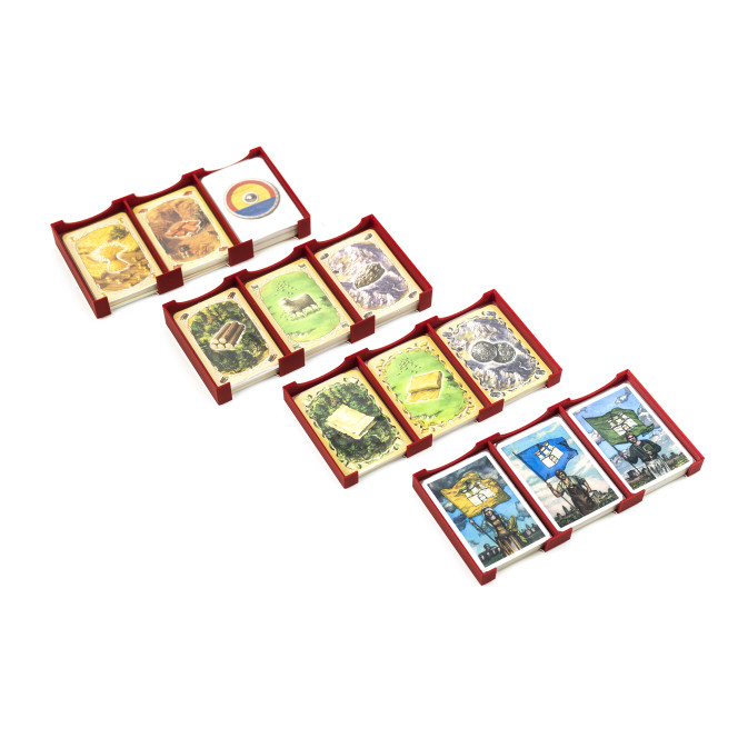 Settlers Organizer | Seafarers, Cities & knights | 5-6 Player Extensions | STL, 3MF Files only | 3d Printing files Settlers Organizer | Seafarers, Cities & knights | 5-6 Player Extensions | STL, 3MF Files only | 3d Printing files
