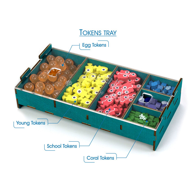 Fin Organizer for Finspan | Rev 2 by Gaming Trunk