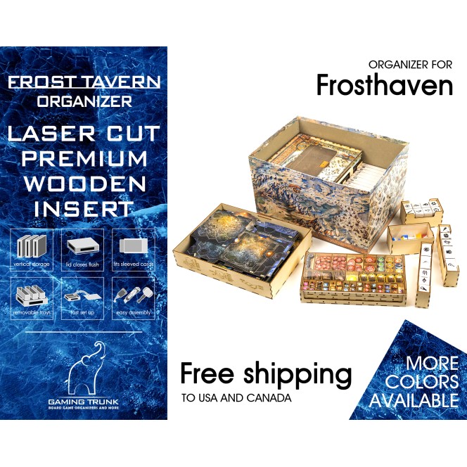 Frost Tavern Organizer for Frosthaven Frost Tavern Organizer for Frosthaven