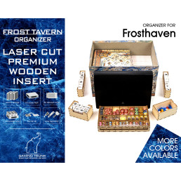 Frost Tavern Organizer w/o Map Tiles Tray for Frosthaven Frost Tavern Organizer w/o Map Tiles Tray for Frosthaven