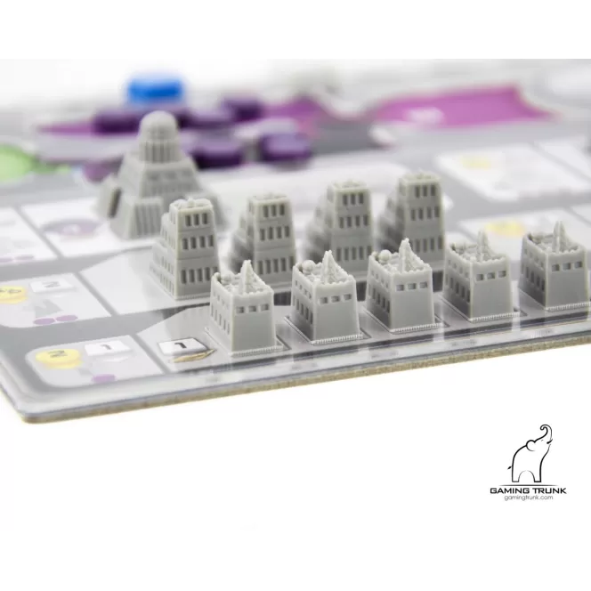 Acrylic overlays for the Gaia Project player board Acrylic overlays for the Gaia Project player board