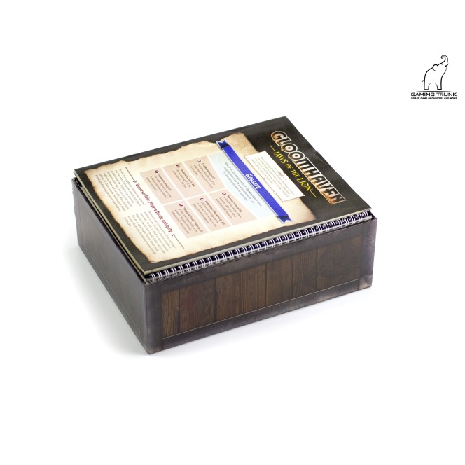 Digital file | Lion's Jaws Organizer for Gloomhaven: Jaws of the Lion Digital file | Lion's Jaws Organizer for Gloomhaven: Jaws of the Lion