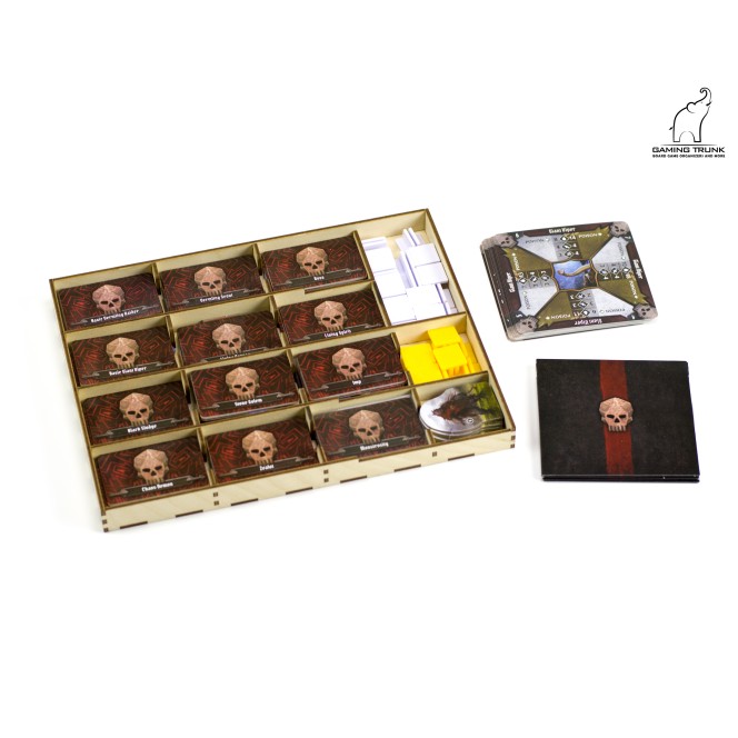 Digital file | Lion's Jaws Organizer for Gloomhaven: Jaws of the Lion Digital file | Lion's Jaws Organizer for Gloomhaven: Jaws of the Lion