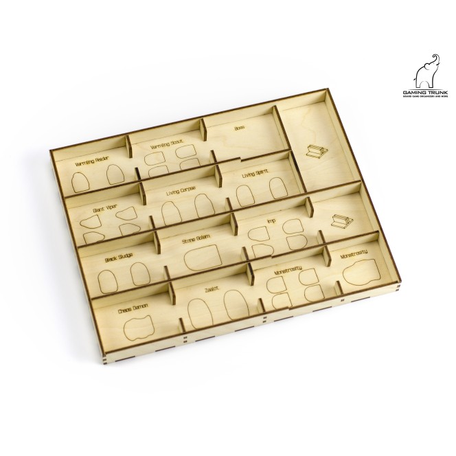 Digital file | Lion's Jaws Organizer for Gloomhaven: Jaws of the Lion Digital file | Lion's Jaws Organizer for Gloomhaven: Jaws of the Lion