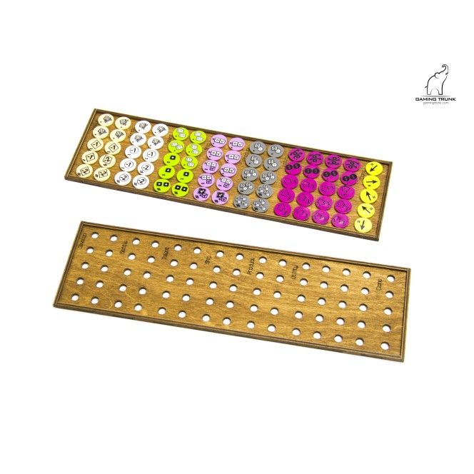 Roll for the Galaxy Organizer | Officially licensed insert for Roll for the Galaxy Roll for the Galaxy Organizer | Officially licensed insert for Roll for the Galaxy