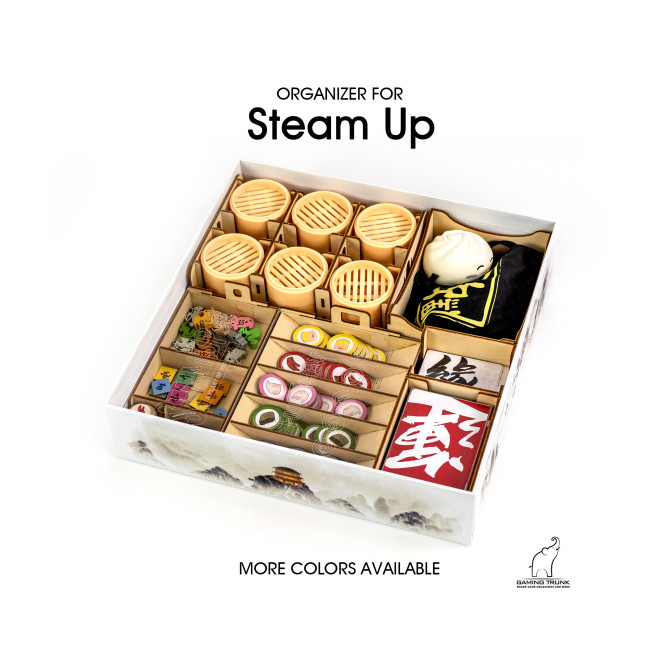 Steam Up Organizer for Steam Up: A Feast of Dim Sum Steam Up Organizer for Steam Up: A Feast of Dim Sum