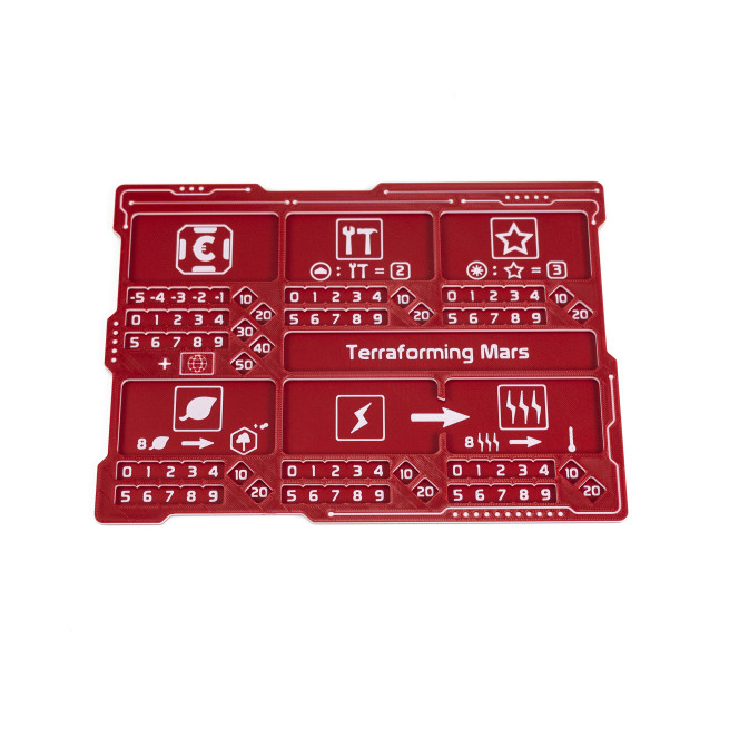 Player boards for Terraforming Mars | 3D printed player trays