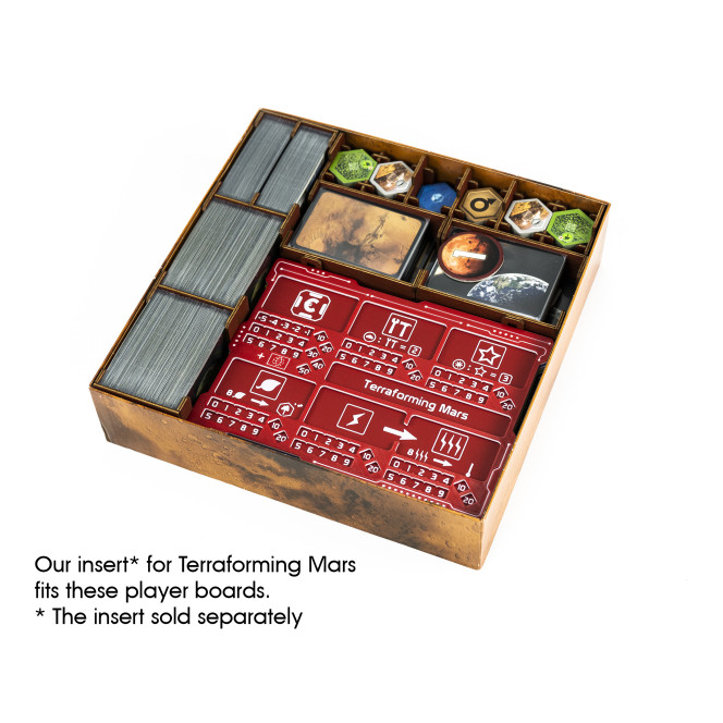 Player boards for Terraforming Mars | 3D printed player trays