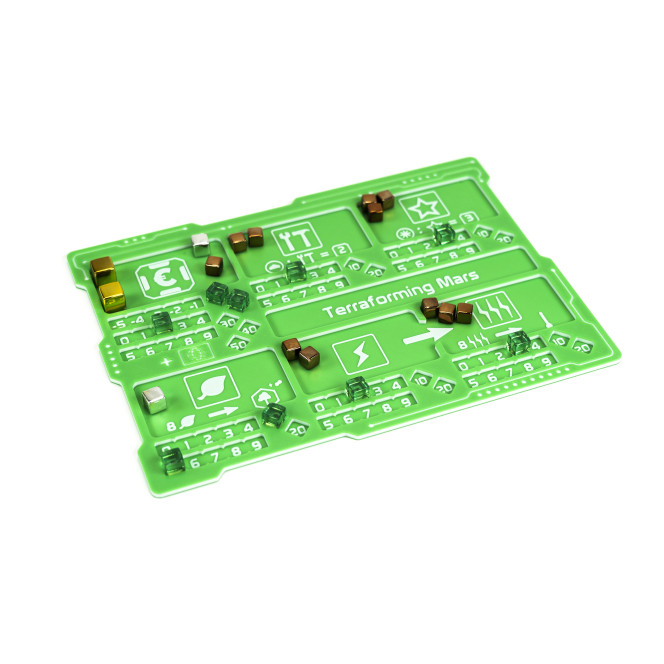 Player boards for Terraforming Mars | 3D printed player trays
