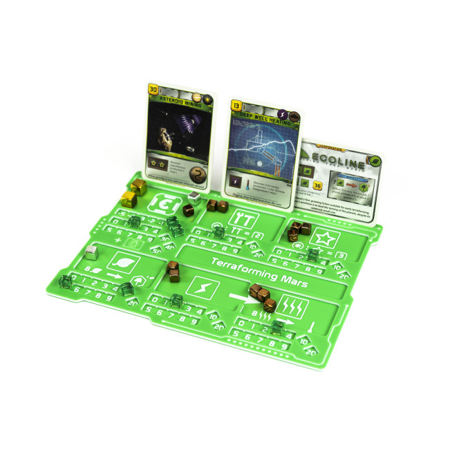 Player boards for Terraforming Mars | 3D printed player trays