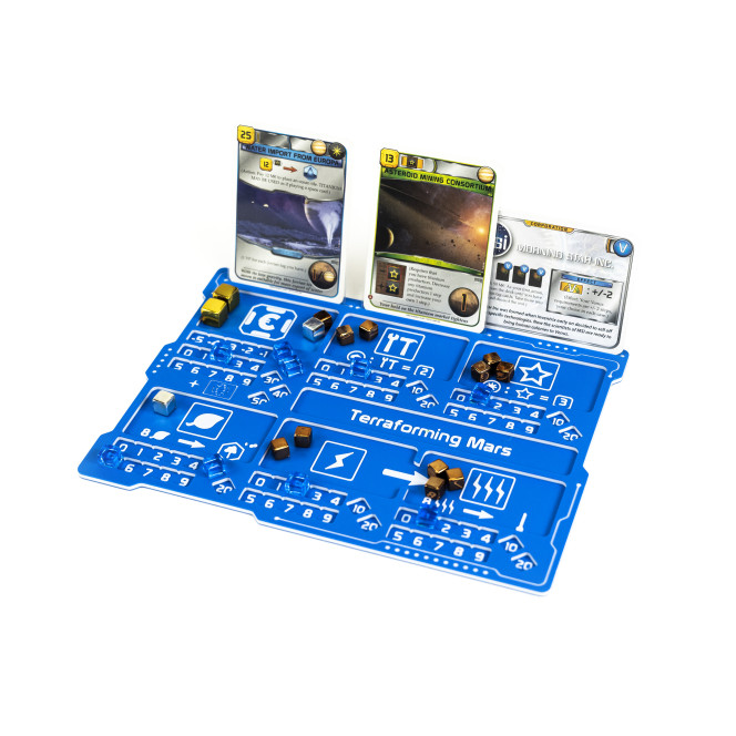 Player boards for Terraforming Mars | 3D printed player trays