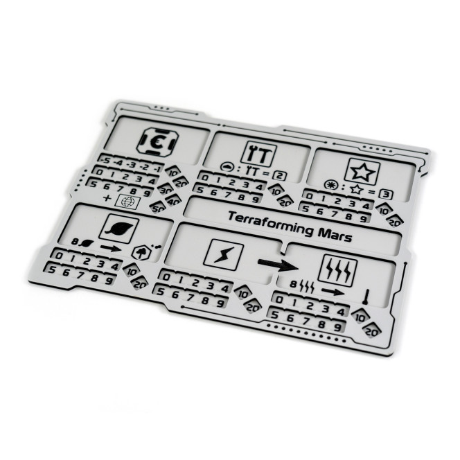 Player boards for Terraforming Mars | 3D printed player trays