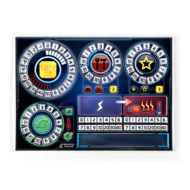Acrylic overlay without backboard for Terraforming Mars player mats. Design 3 - CIRCLES Acrylic overlay without backboard for Terraforming Mars player mats. Design 3 - CIRCLES