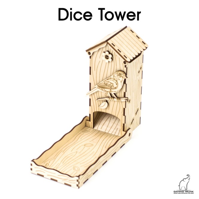 Chickadee Dice Tower