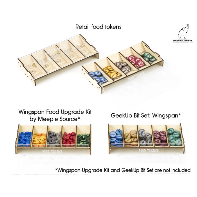 Wings Organizer compatible with Wingspan Wings Organizer compatible with Wingspan